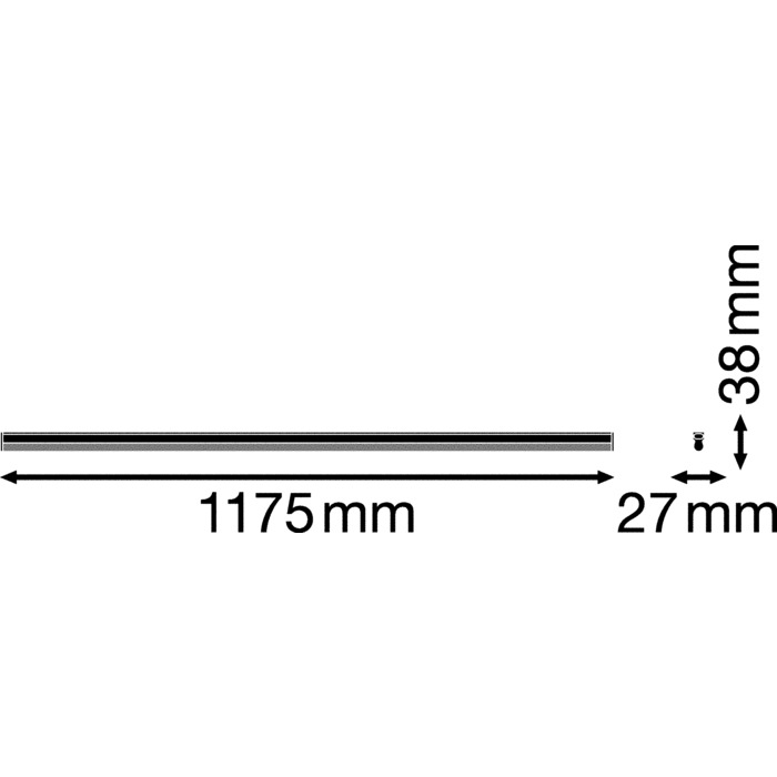 Ledvance LED Lichtleiste Linear Compact Batten 1200mm 20W (1x36W) 830 NODIM