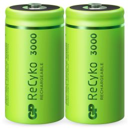 GP Baby C  Akku Batterie ReCyko LR14 1,2V wiederaufladbar 2er Blister