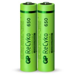 GP Micro AAA Akku-Batterie ReCyko LR03 1,2V wiederaufladbar 2er-Blister