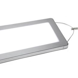 Opple LED Pendelleuchte Superior 95W 830 NODIM silber 1520x208mm
