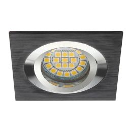 Kanlux Einbaustrahler Seidy max. 50W GU5.3 schwarz 9x9cm