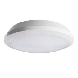 Kanlux robuste LED Leuchte DABA PRO Ø300mm 25W 840 115° IP65 NODIM