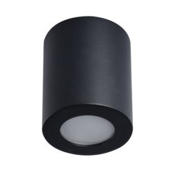 Kanlux schwarze Deckenaufbauleuchte SANI DSO-B mit IP44