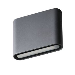 Kanlux Außen-Wandleuchte "GARTO LED UP/DOWN" 8W 840 IP54 90mm x 115mm Graphit