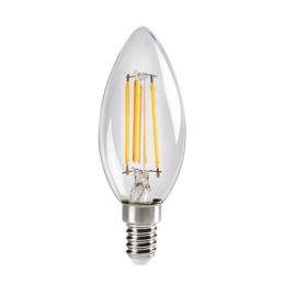 Kanlux XLED Kerzenlampe C35 4,5W (40W) E14 827 320° NODIM klar
