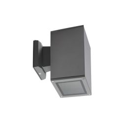Kanlux Außen-Wandleuchte "LART" E27 max. 60W Anthrazit 185mm x 110mm IP54