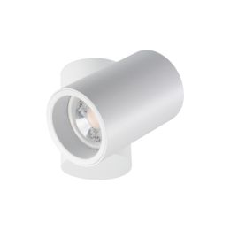 Kanlux weißes Aufbau-Downlight BLURRO mit 60°  flexiblen Spotarm NODIM