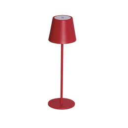 Kanlux LED Tischleuchte "INITA" 1,2W 830 IP54 Akkubetrieb Rot