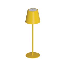 Kanlux LED Tischleuchte "INITA" 1,2W 830 IP54 Akkubetrieb Gelb