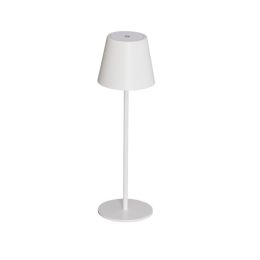 Kanlux LED Tischleuchte "INITA" 1,2W 830 IP54 Akkubetrieb Weiß