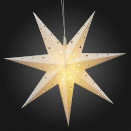 Hellum LED-Stern "Outdoor" E14 Ø 600mm IP44 inkl. E14 Kerzenlampe
