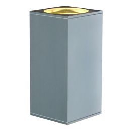 SLV Außenwandleuchte Big Theo UP& Down max. 2x75W 2xGU10 silbergrau
