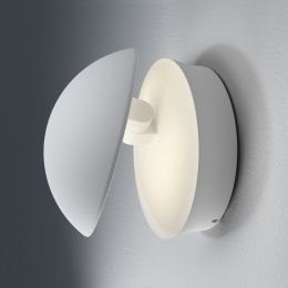 LEDVANCE weiße LED Außen-Wandleuchte Facade Indirect Round 12W 830 IP54