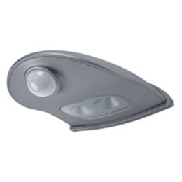 Ledvance Door LED Down 0,95W 840 silber Sensor batteriebetrieben