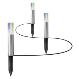 LEDVANCE LED-Erdspieß Erweiterungsset "SMART+Wifi Garden Pole 3P Ext." 3,1W RGB + Weiß 3000k IP65 ohne Netzteil