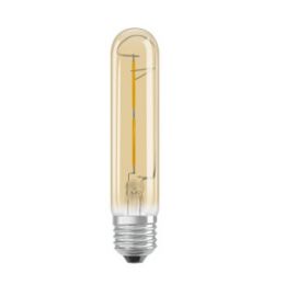 Osram LED Röhrenlampe Vintage 1906 Tubular 2,8W (20W) E27 824 NODIM gold