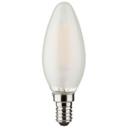 Müller-Licht LED Kerzenlampe 4W (40W) E14 827 360° NODIM matt