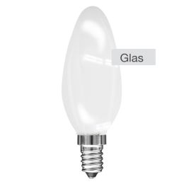 Müller-Licht LED Kerzenlampe Retro 2W (25W) E14 827 300° NODIM matt