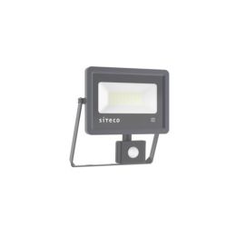 Siteco Außenstrahler „Flood40“ 30W 840 100° IP54 m. Bewegungsmelder