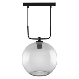 Ledvance Retro Hängeleuchte Vintage 1906 Globe mit Rauchglas-Schirm