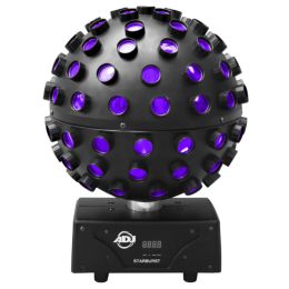 ADJ LED Partylicht Starburst 55W RGBWY+P 5x15W LED´s mit Montagebügel
