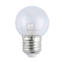 Firelamp LED Tropfenlampe 0,5W E27 2100K 270° NODIM klar