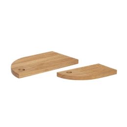 Hübsch Schneidebrett aus Holz 2er Set