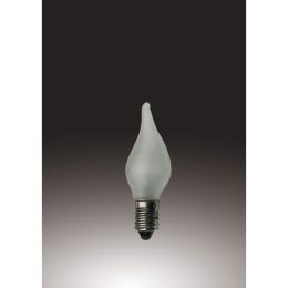 Hellum Flammenkerze 12V 3W E10 matt 3er Pack