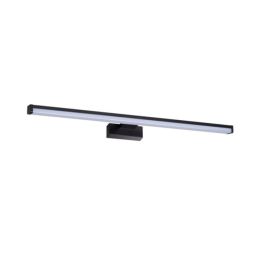 Kanlux schwarze LED Bad-Wandleuchte ASTEN 12W 840 600mm mit IP44