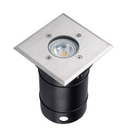 Kanlux eckige Bodeneinbauleuchte BERG max. 10W GU10