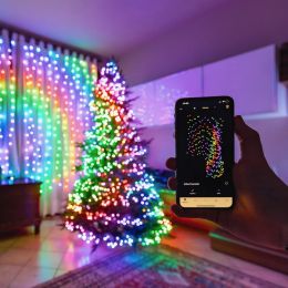 Twinkly LED-Lichterkette "STRINGS" 32m 400 LED's RGB+Warmweiß IP44