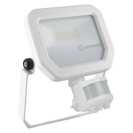 Ledvance LED-Außenstrahler "FLOODLIGHT PFM SEN" 10W 840 IP65 Weiß m. Bewegungsmelder