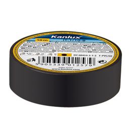 Kanlux schwarzes Isolierband 20m