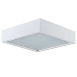 Kanlux eckige Deckenleuchte MERSA weiß 385x385mm