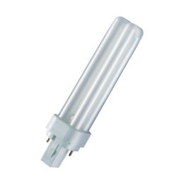 Osram Kompaktleuchtstofflampe „DULUX D“ G24d-2 18W 840 KVG/NODIM