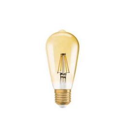 Osram LED Rustikalampe Vintage Edition 1906 7W (54W) E27 824 300° DIM klar/gold