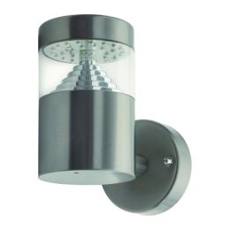 Kanlux LED Außenwandleuchte AGARA EL-14L-UP 3W edelstahl