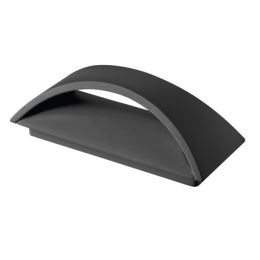 Kanlux LED Wandleuchte BISO 8W 840 graphit IP54