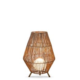 New Garden LED-Tischleuchte "SISINE70" Naturfaser Ø480mm x H:720mm IP54