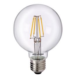 Sylvania ToLEDo Globelampe Ø80mm 4W (40W) E27 827 NODIM klar
