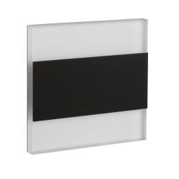 Kanlux schwarze LED Zierleuchte TERRA 1,3W 830 75x75mm