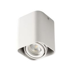 Kanlux weiße Deckenaufbauleuchte TOLEO max. 25W