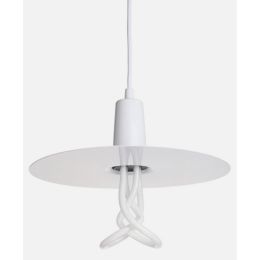 Plumen weiße Pendelleuchte Drop Hat 9W E27 827