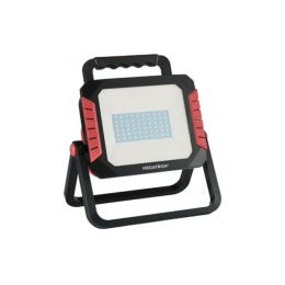 MEGATRON akkubetriebene LED Arbeitsleuchte HELFA XL 30W 840 110° NODIM Rot Schwarz