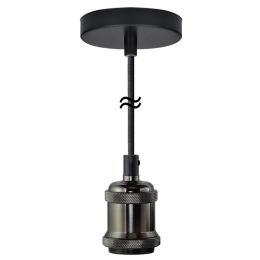 Segula schwarze Pendelleuchte CHICAGO max. 25W